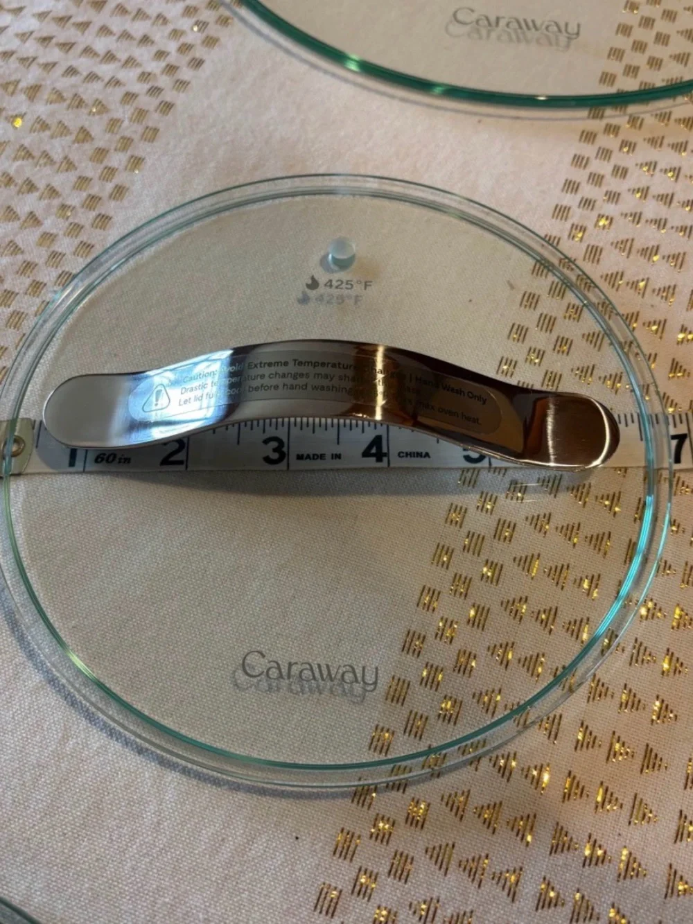 Caraway Home 7” Glass Lid
